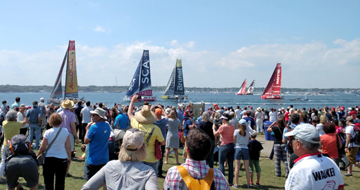 volvo ocean race newport exceeds 125,000 visitors