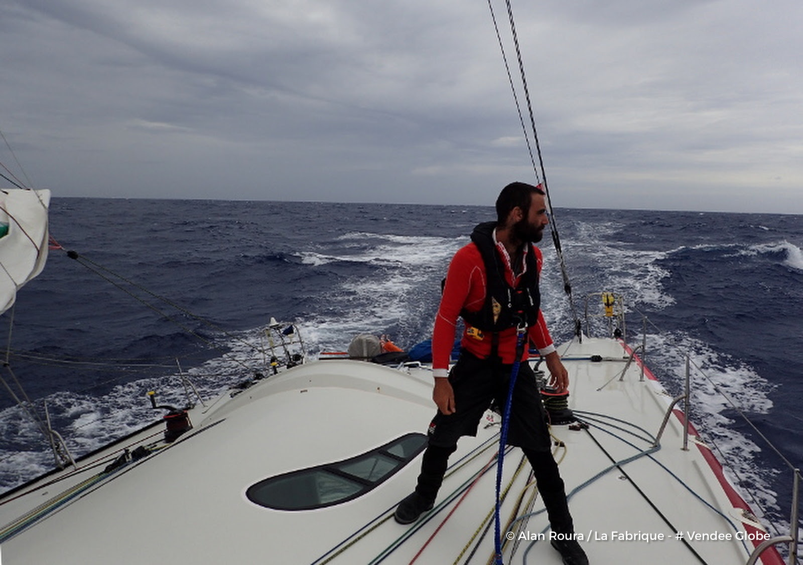 Alan Roura / La Fabrique - # Vendee Globe