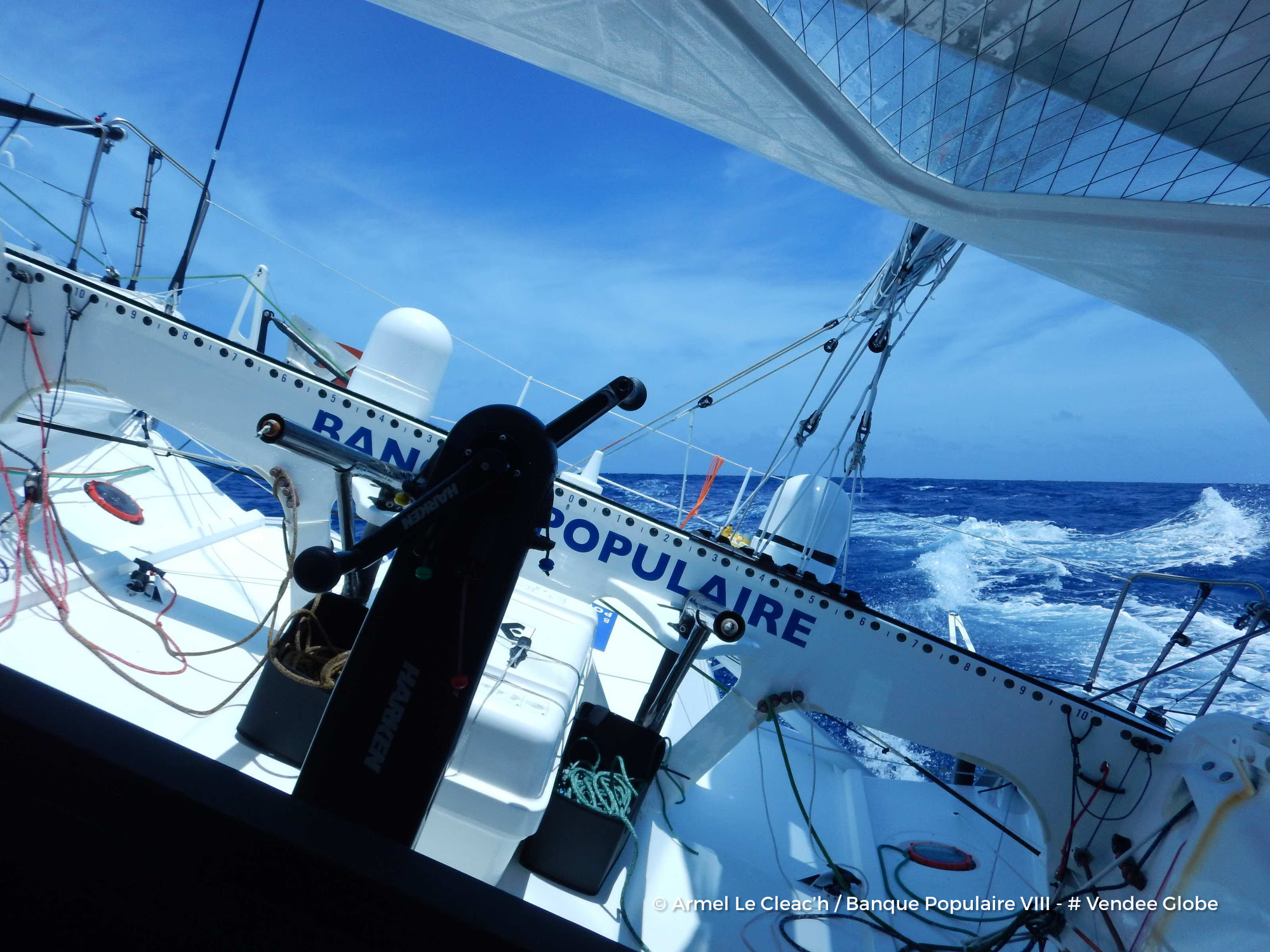 Armel Le Cleach / Banque Populaire VIII - # Vendee Globe