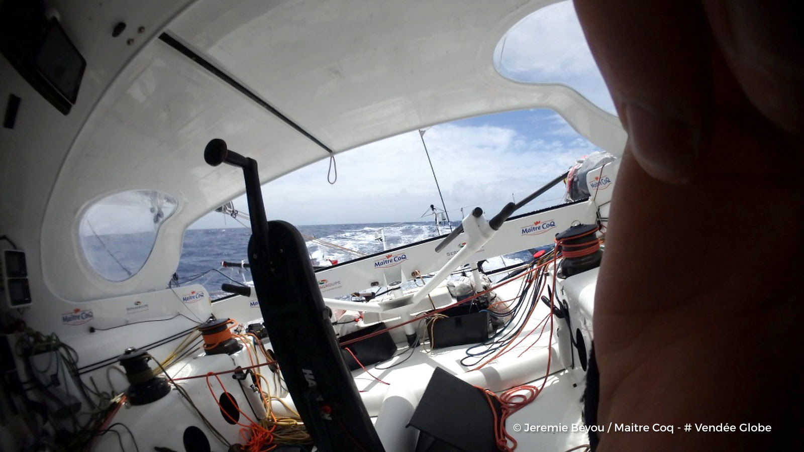 Jeremie Beyou Maitre Coq / Vendee Globe