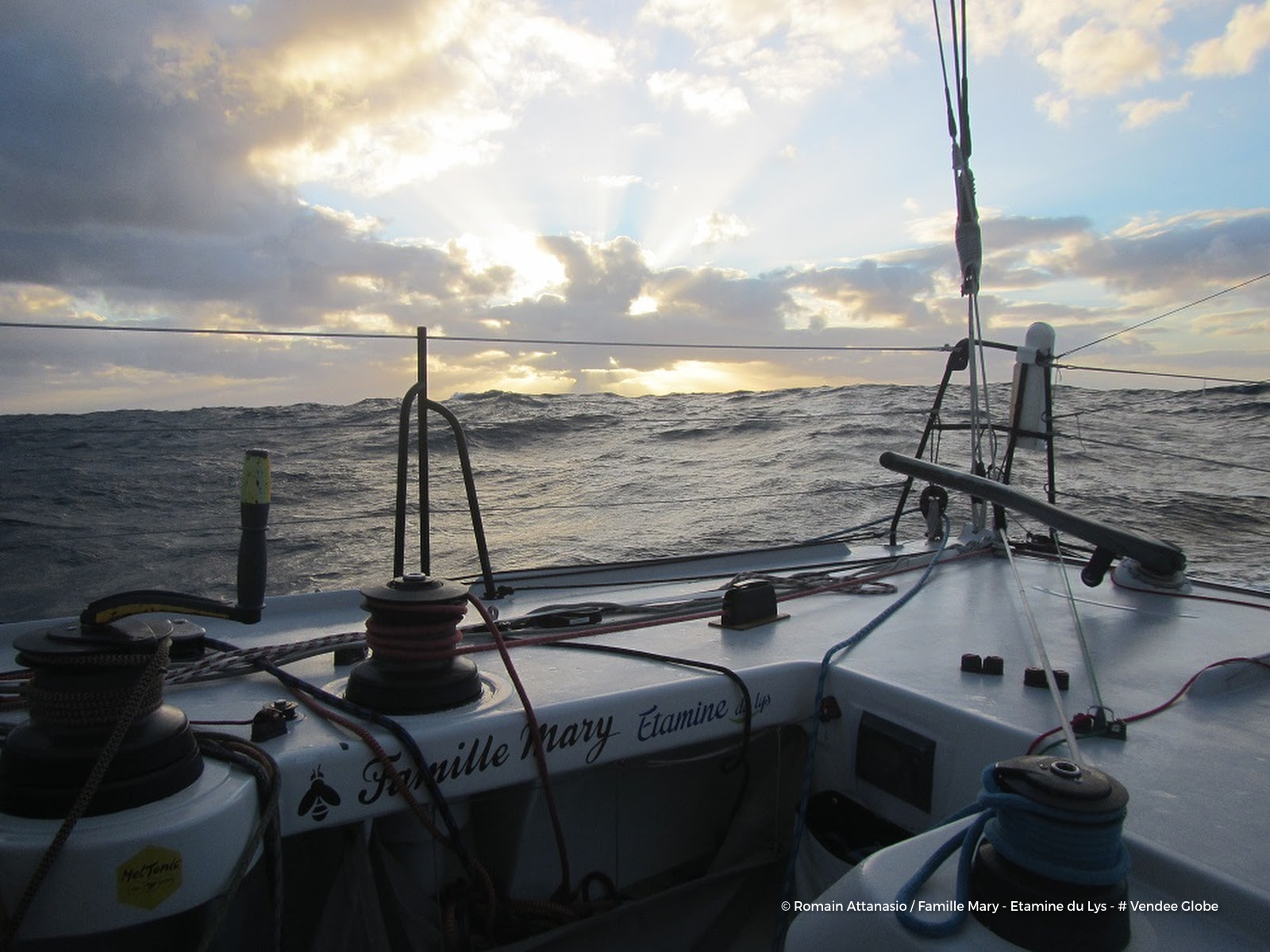 Romain Attanasio / Famille Mary - Etamine du Lys - # Vendee Globe