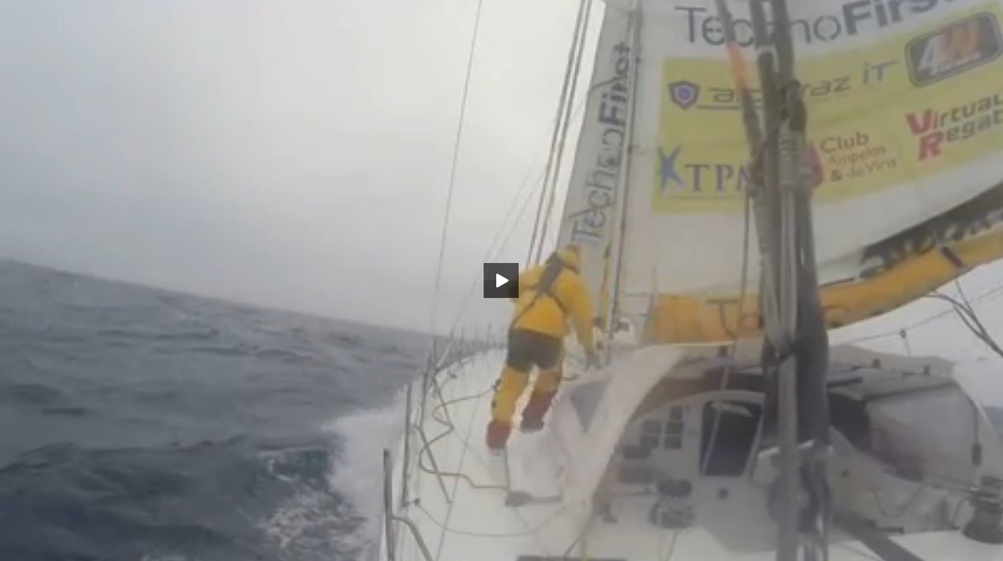 Vendee Globe - VSebastien Destremau, TechnoFirst-faceOcean, Videos