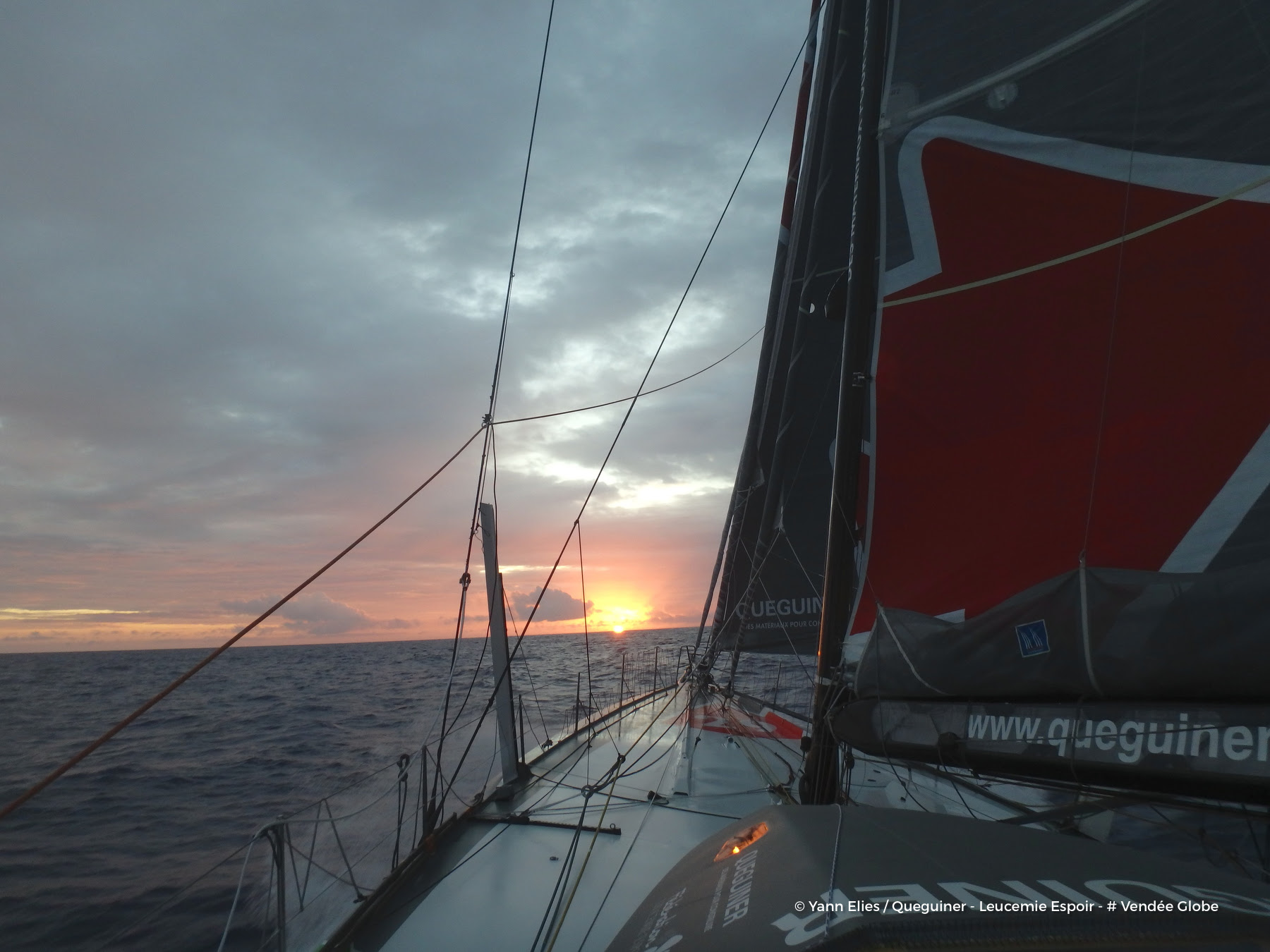 Yann Elies / Queguiner - Leucemie Espoir - # Vendee Globe